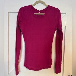 Lululemon 5 mile long top